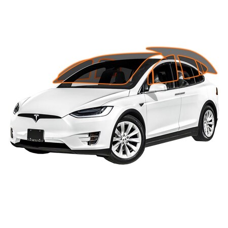 Motoshield Pro Precut Ceramic Tint Film, Tesla Model X-All Windows, Any Tint Shade 460-101